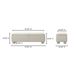 Ichigo Storage Bench FURNITURE - benche Moe's Furniture