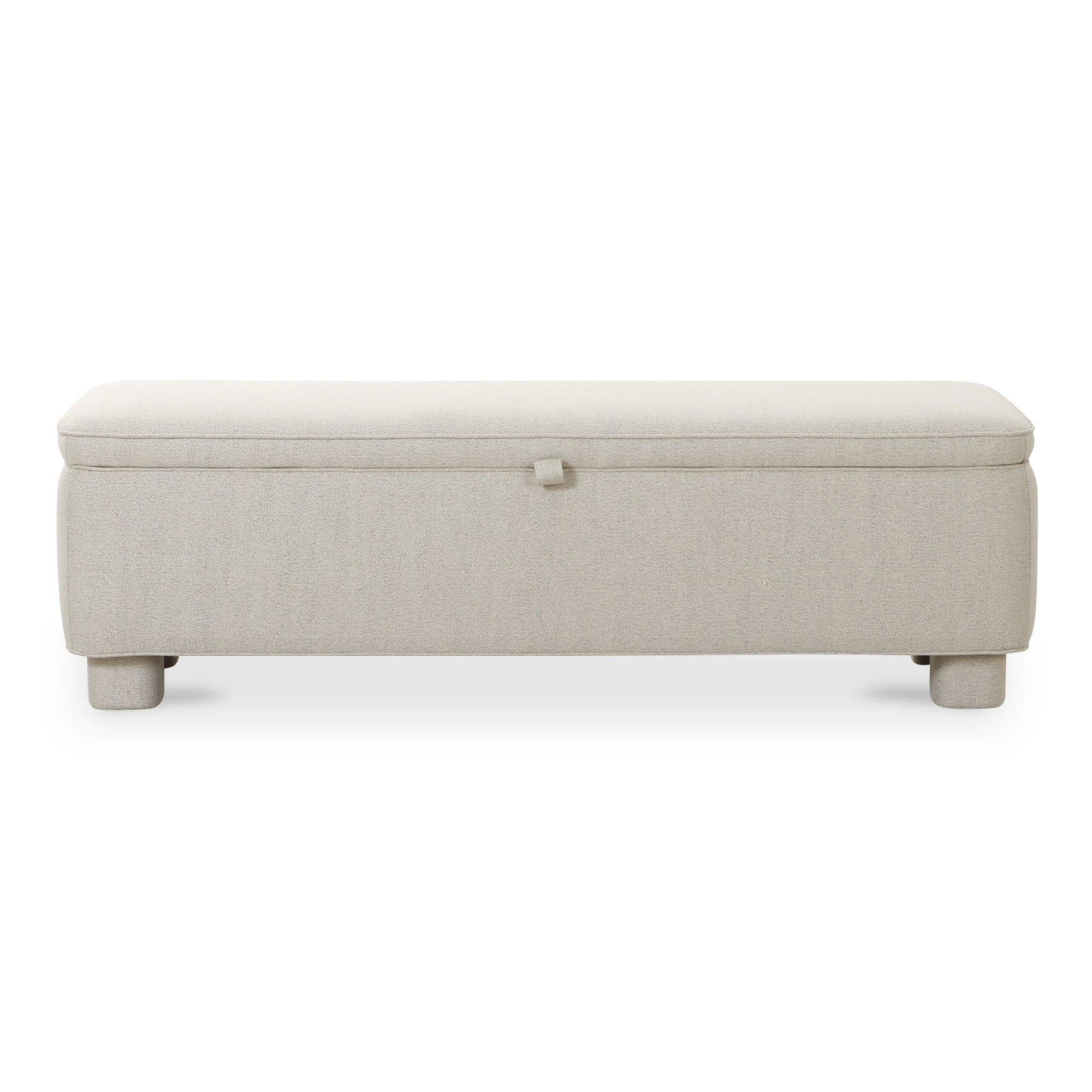Ichigo Storage Bench FURNITURE - benche Moe's Furniture Light Grey