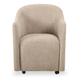 Drava Rolling Dining Chair FURNITURE - dining chair Moe's Furniture