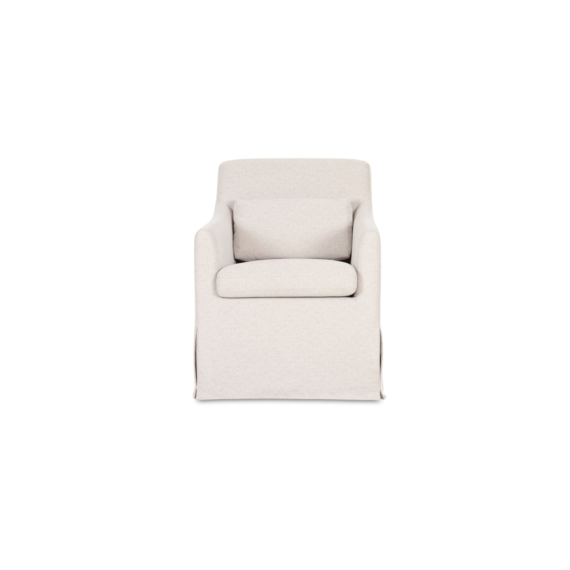 Laila Slipcover Dining Chair FURNITURE - dining chair Moe's Furniture