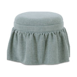 Heidi Storage Ottoman FURNITURE - ottoman Moe's Furniture Light Blue