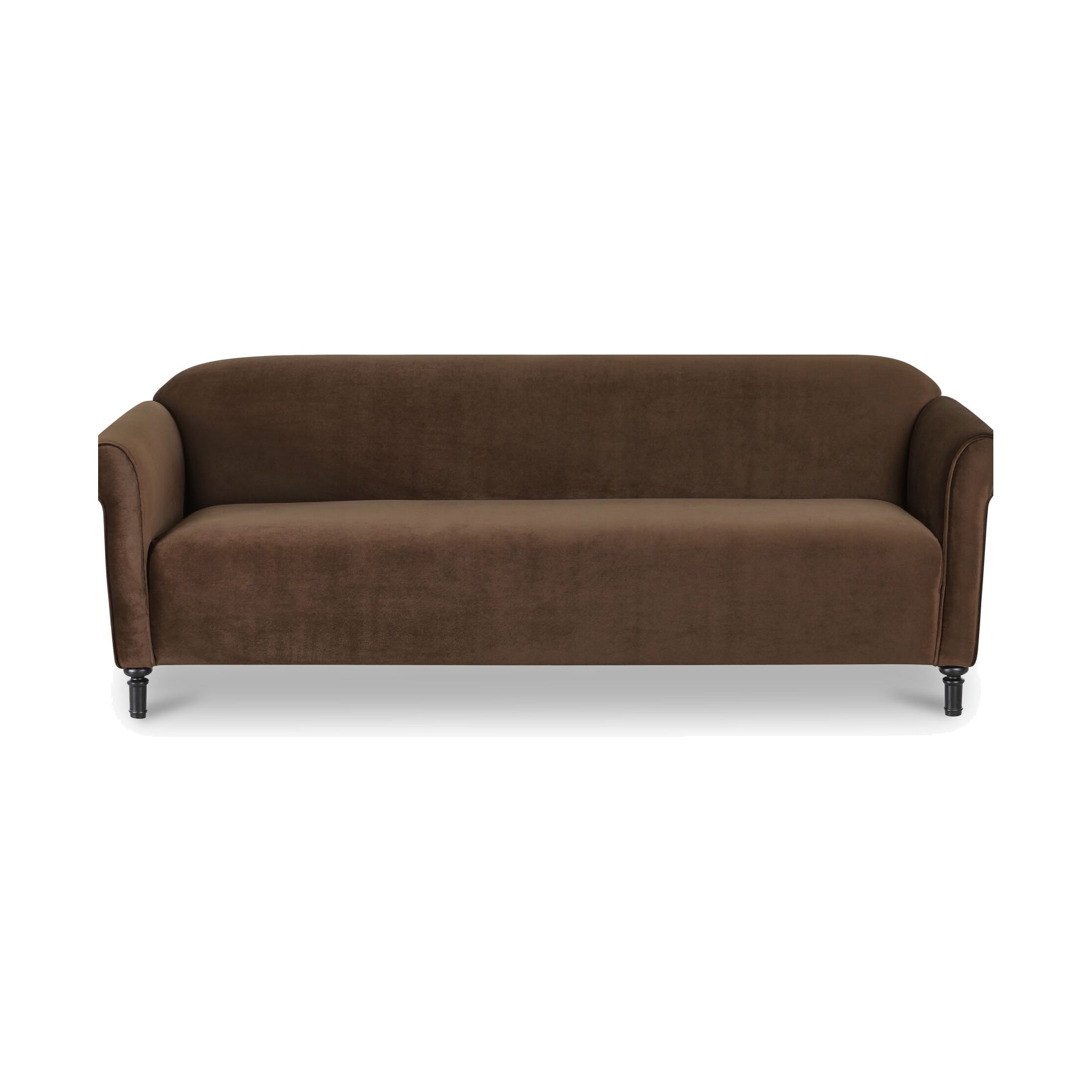 Harmony Sofa FURNITURE - sofa Moe's Furniture Brown