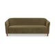 Dark Green Faux Mohair
