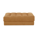 Damek Ottoman FURNITURE - ottoman Moe's Furniture Yellow