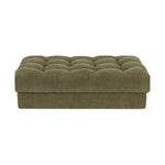 Damek Ottoman FURNITURE - ottoman Moe's Furniture Green