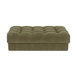 Damek Ottoman FURNITURE - ottoman Moe's Furniture Green