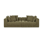 Damek Modular Sofa FURNITURE - modular sofa Moe's Furniture Green