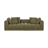 Damek Modular Sofa FURNITURE - modular sofa Moe's Furniture Green