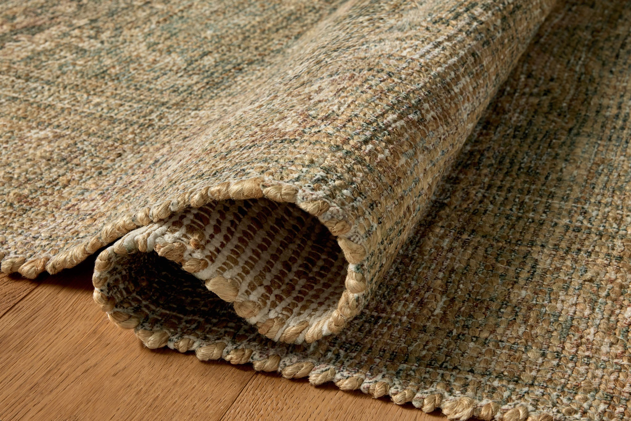 Magnolia Home x Loloi Oakley Lagoon / Rust Rug - Rug & Weave