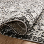 Loloi Odette Charcoal / Silver Rug 0-RUGS-patterned Loloi