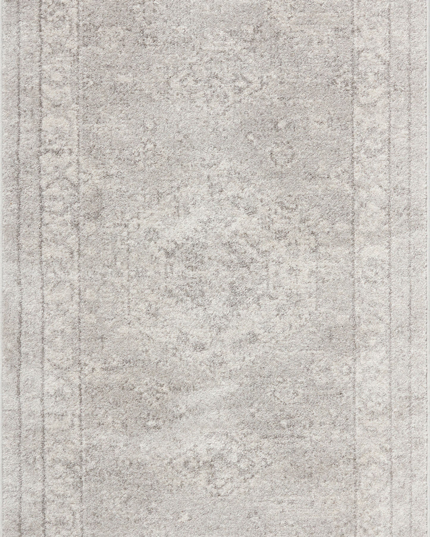 Loloi Odette Silver / Ivory Rug 0-RUGS-patterned Loloi