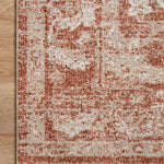 Loloi Odette Rust / Ivory Rug 0-RUGS-patterned Loloi