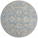 Loloi Odette Sky / Beige Rug 0-RUGS-patterned Loloi