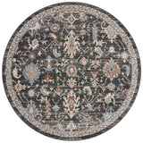 Loloi Odette Charcoal / Multi Rug 0-RUGS-patterned Loloi