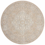 Loloi Odette Beige / Silver Rug 0-RUGS-patterned Loloi