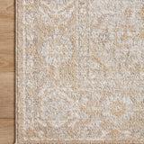 Loloi Odette Beige / Silver Rug 0-RUGS-patterned Loloi