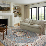 Loloi Odette Sky / Multi Rug 0-RUGS-patterned Loloi