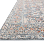 Loloi Odette Sky / Rust Rug 0-RUGS-patterned Loloi
