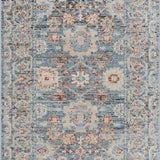 Loloi Odette Sky / Rust Rug 0-RUGS-patterned Loloi