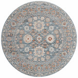 Loloi Odette Sky / Rust Rug 0-RUGS-patterned Loloi