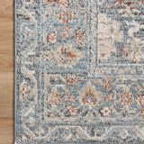 Loloi Odette Sky / Rust Rug 0-RUGS-patterned Loloi