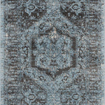 Loloi Odette Sky / Charcoal Rug 0-RUGS-patterned Loloi