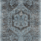 Loloi Odette Sky / Charcoal Rug 0-RUGS-patterned Loloi