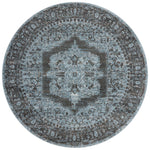 Loloi Odette Sky / Charcoal Rug 0-RUGS-patterned Loloi