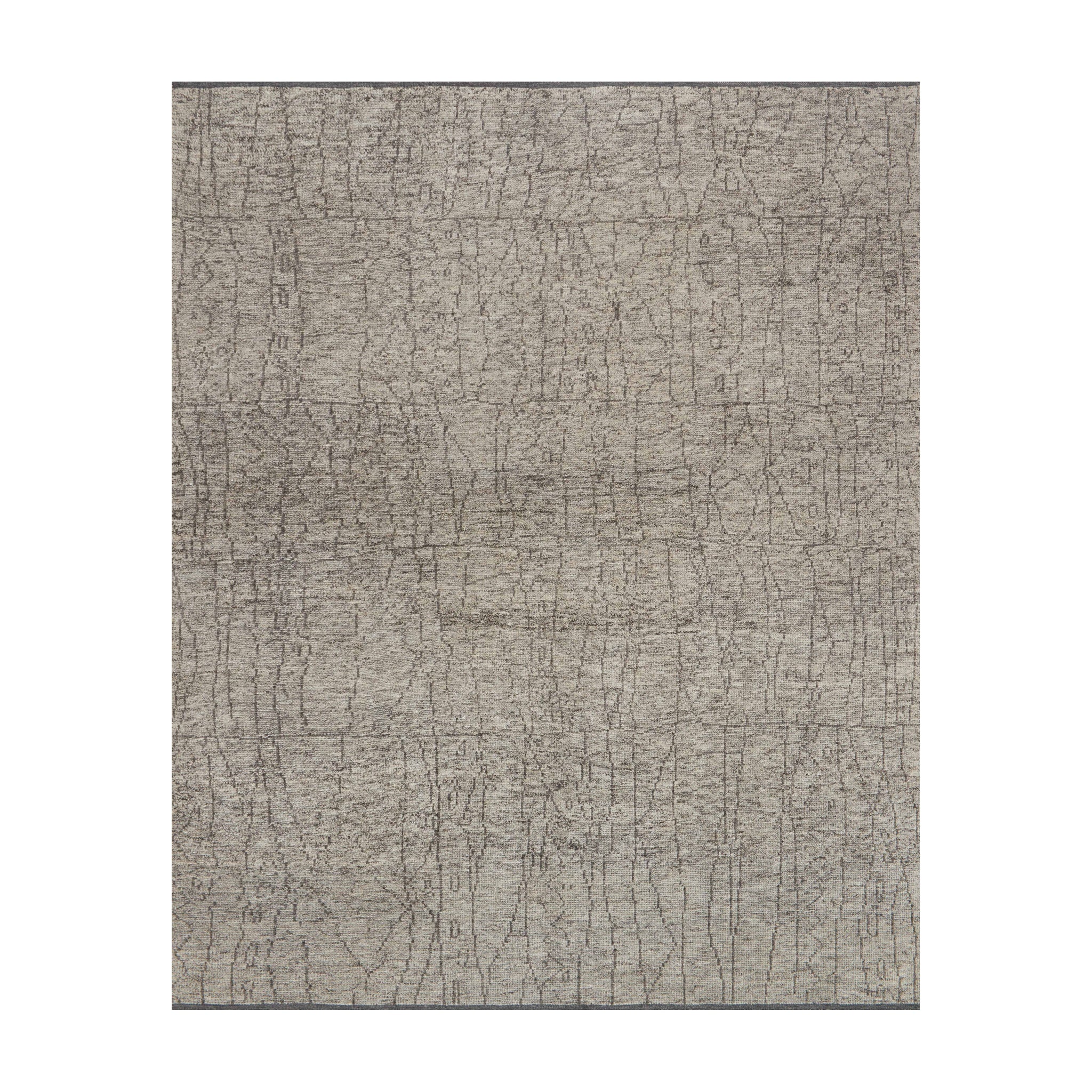 Loloi Odyssey Smoke / Grey Rug RUGS - wool Loloi 18" x 18"