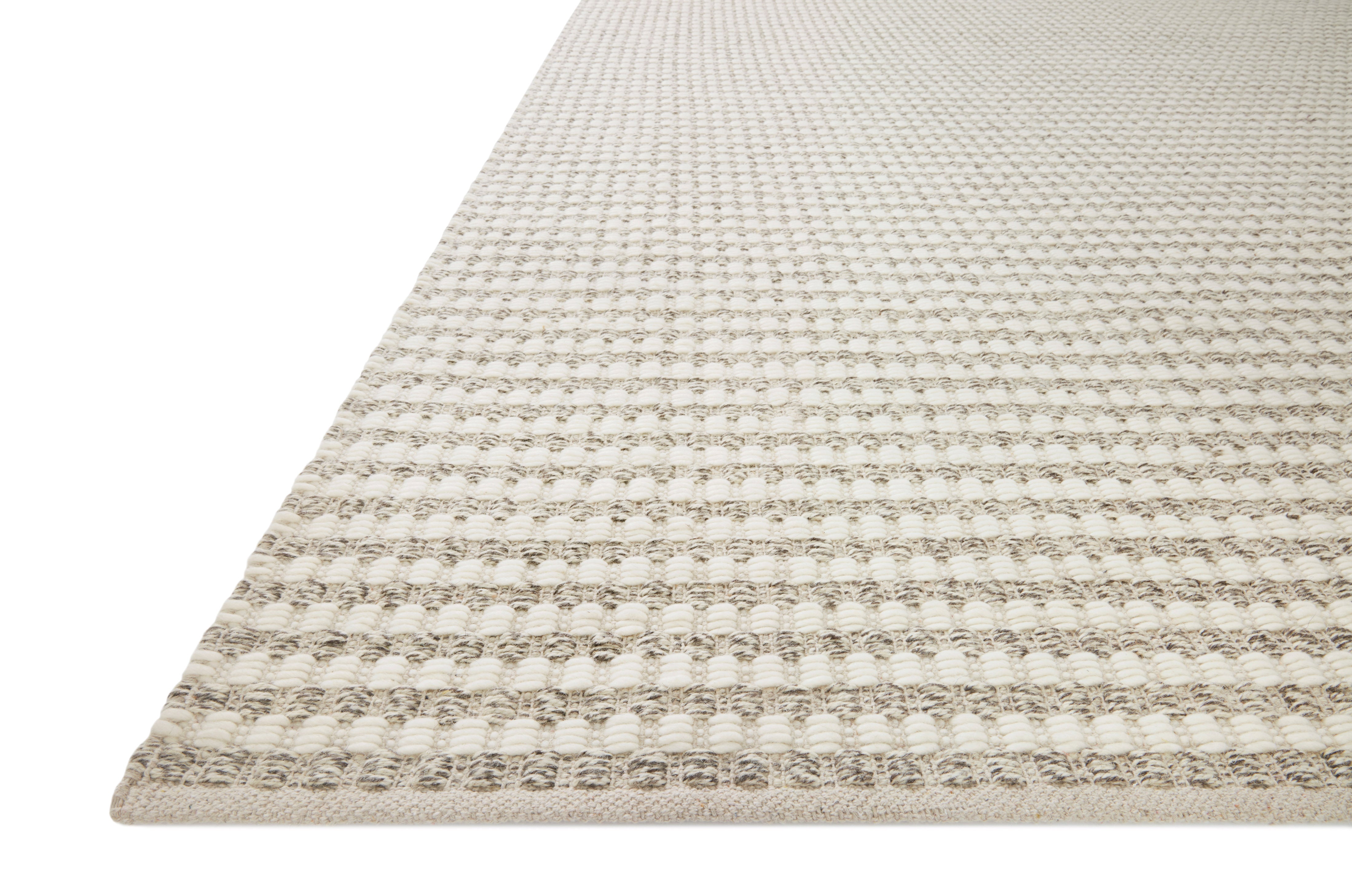 Amber Lewis x Loloi Ojai Ivory / Stone Rug 0-patterned rugs Loloi