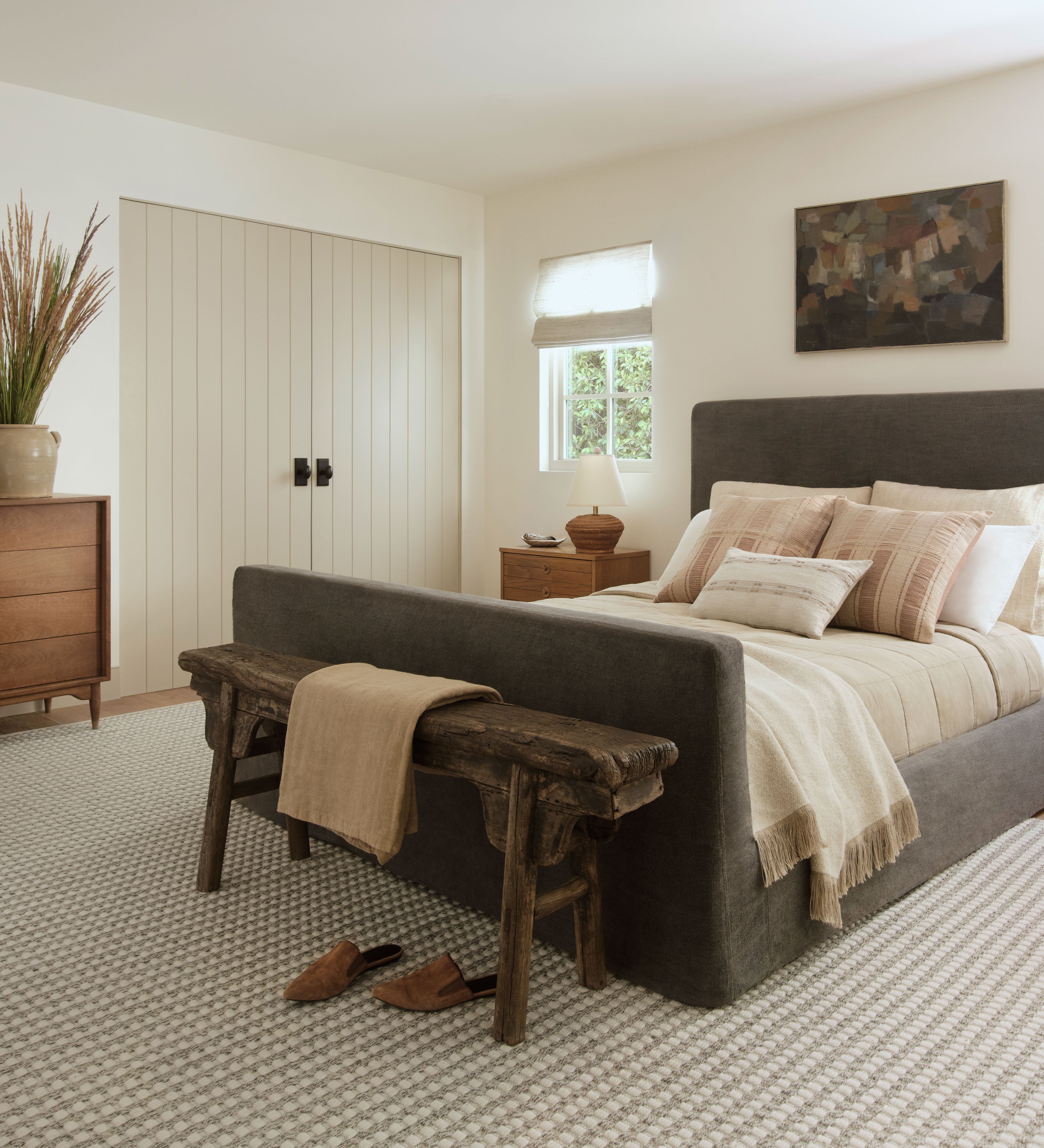 Amber Lewis x Loloi Ojai Ivory / Stone Rug 0-patterned rugs Loloi