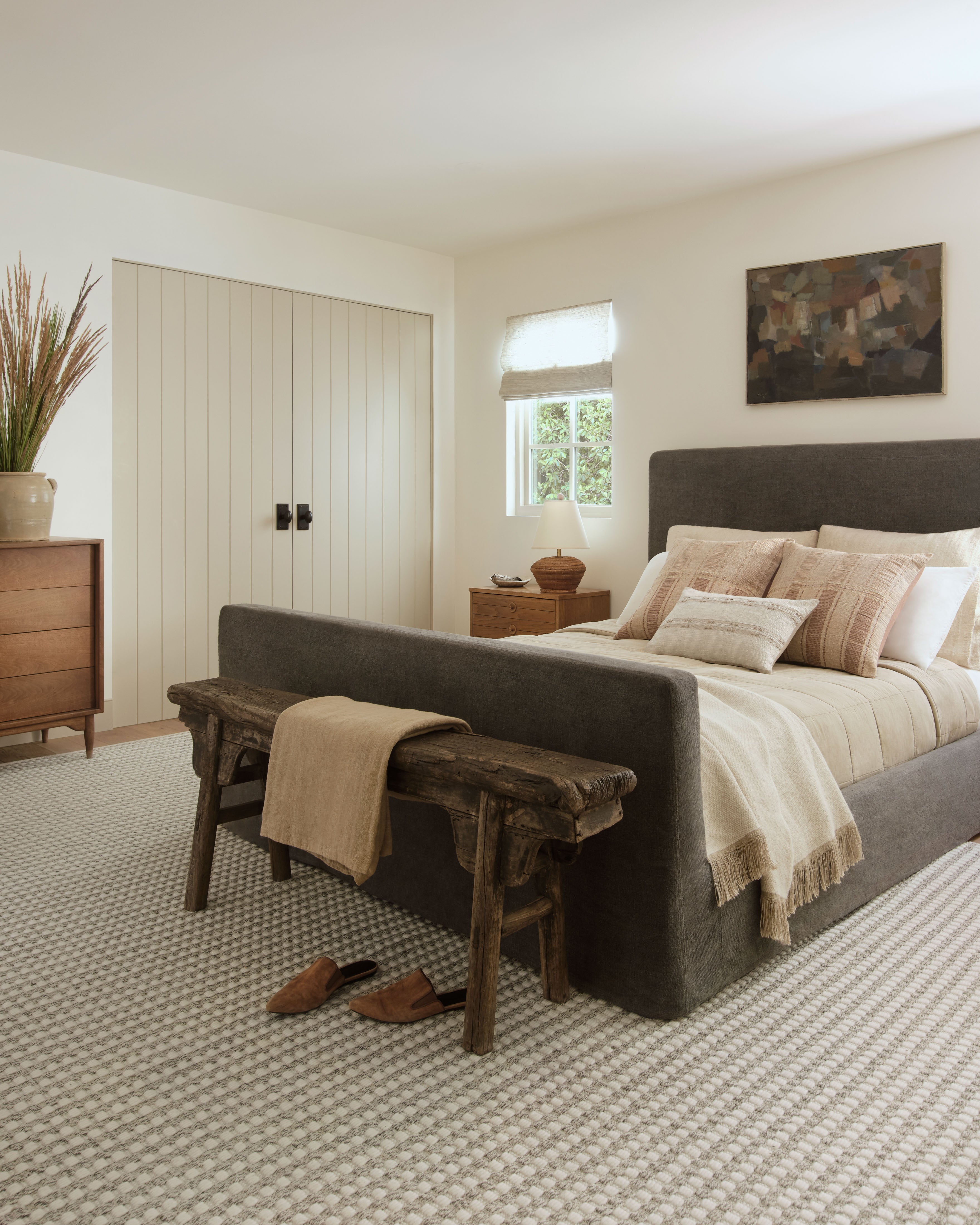 Amber Lewis x Loloi Ojai Ivory / Stone Rug 0-patterned rugs Loloi