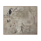 "Isadore" Framed Canvas