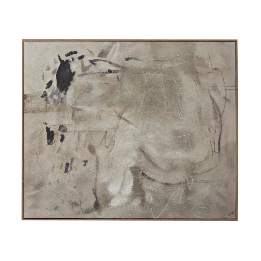 "Isadore" Framed Canvas ARTWORK - framed art Renwil