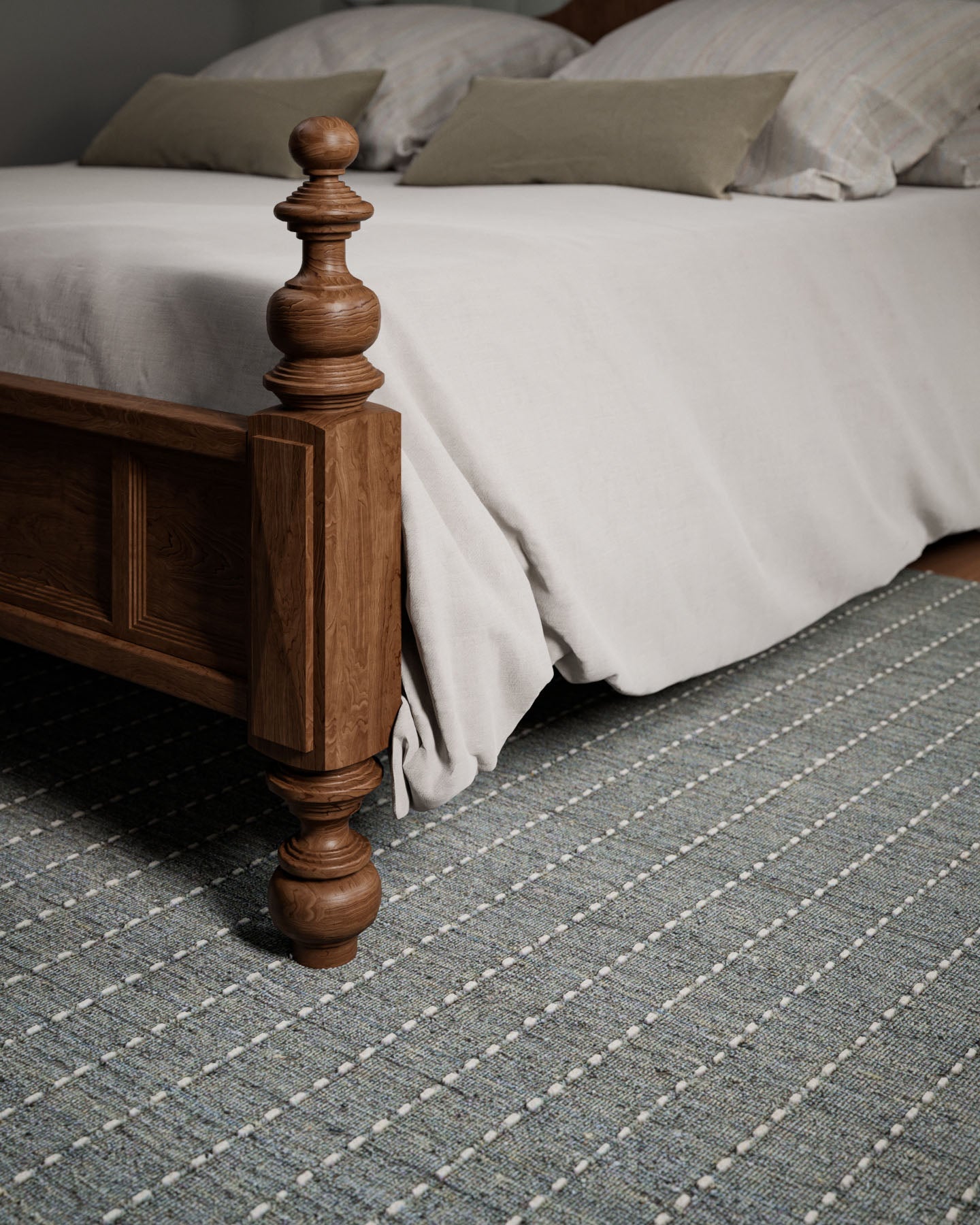 Olivier Stripe Hand Loomed Rug RUGS - wool Momeni