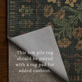 Rifle Paper Co. x Loloi Orchard Forest / Multi Machine Washable Rug RUGS - synthetic Loloi 18" x 18"
