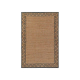 Orchard Ripple Hand Woven Jute Rug RUGS - jute Momeni Slate 2' x 3'