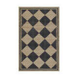 Orchard Court Hand Woven Jute Rug RUGS - jute Momeni Black 2' x 3'