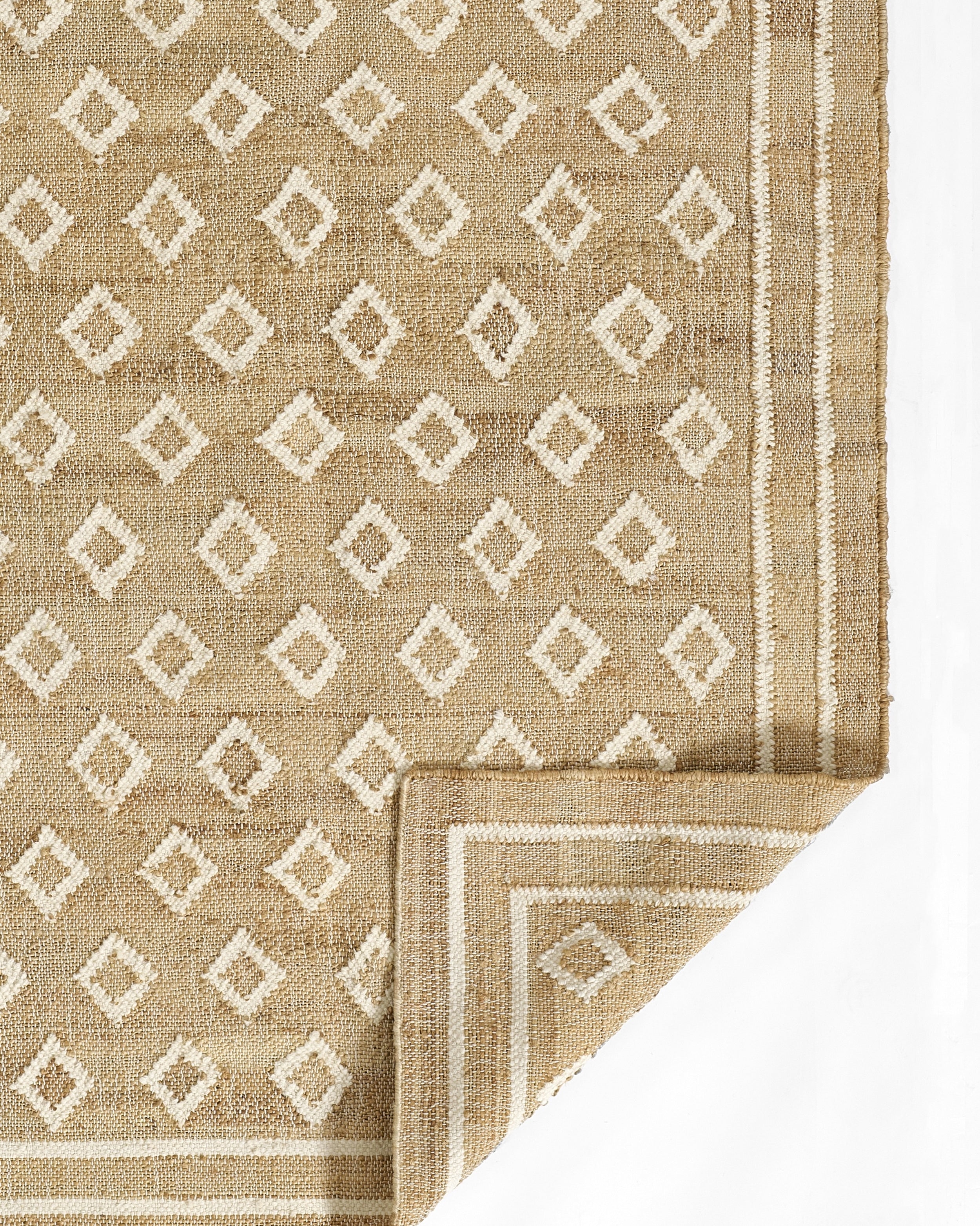Orchard Diamond Hand Woven Jute Rug RUGS - jute Momeni
