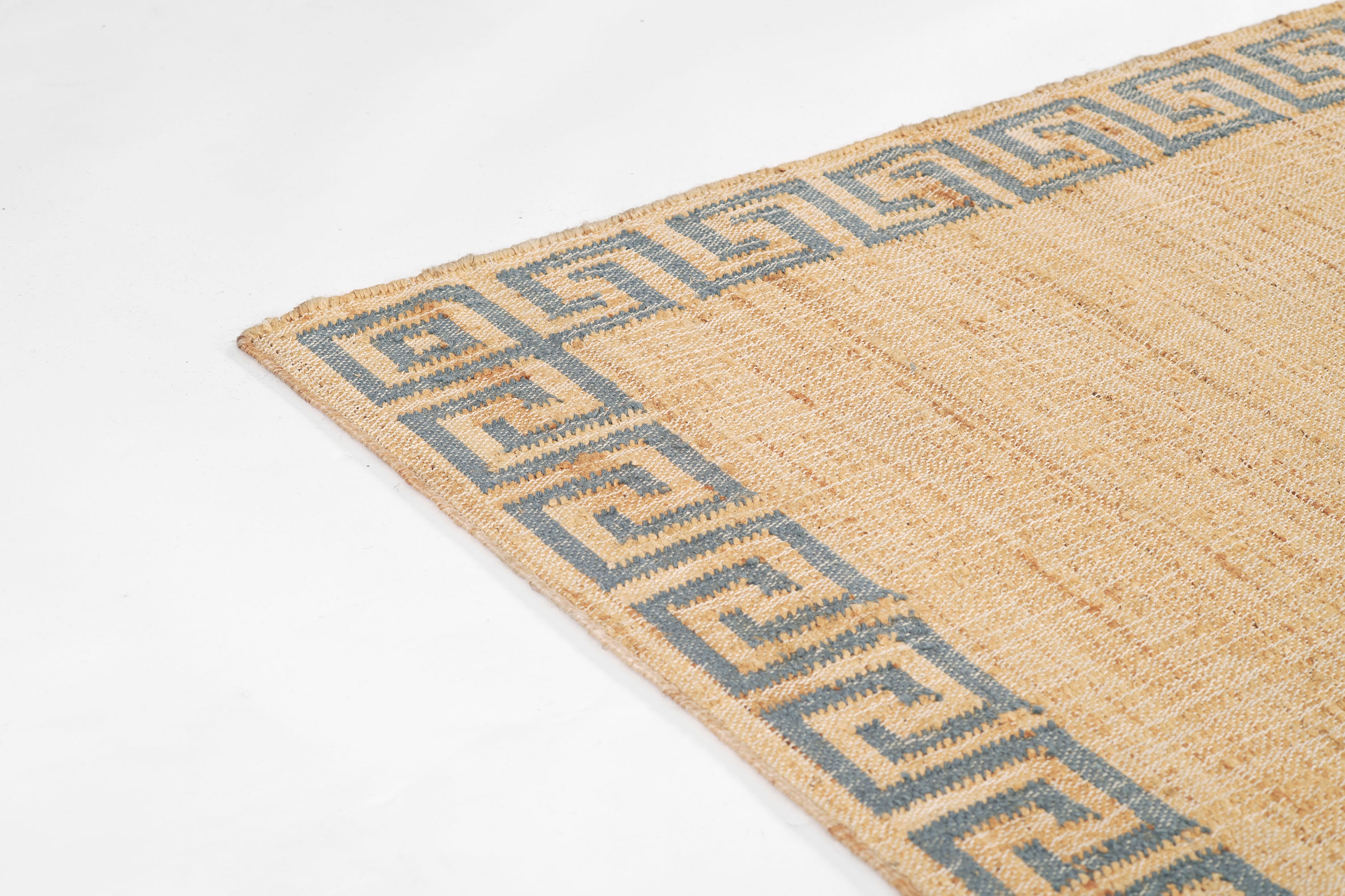 Orchard Greek Key Hand Woven Jute Rug RUGS - jute Momeni