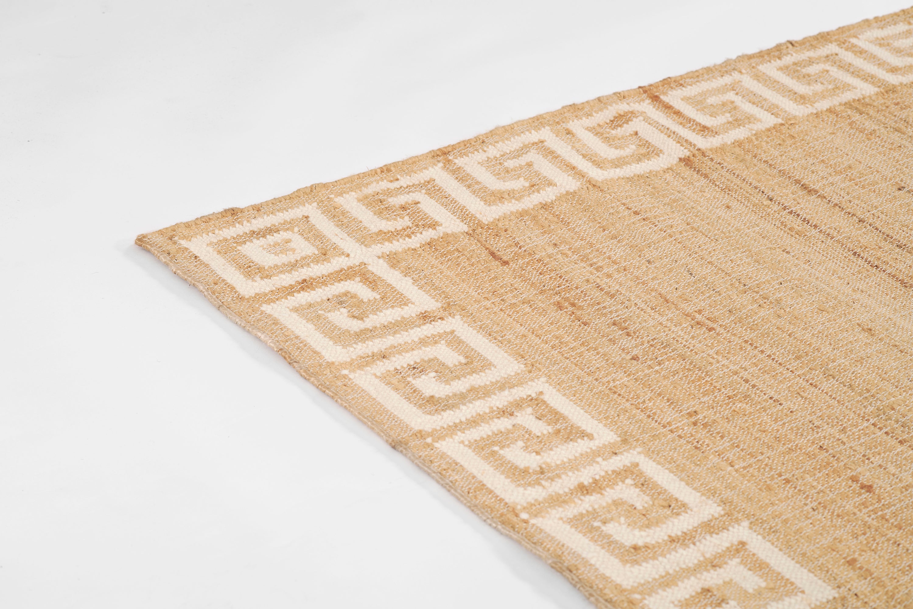 Orchard Greek Key Hand Woven Jute Rug RUGS - jute Momeni