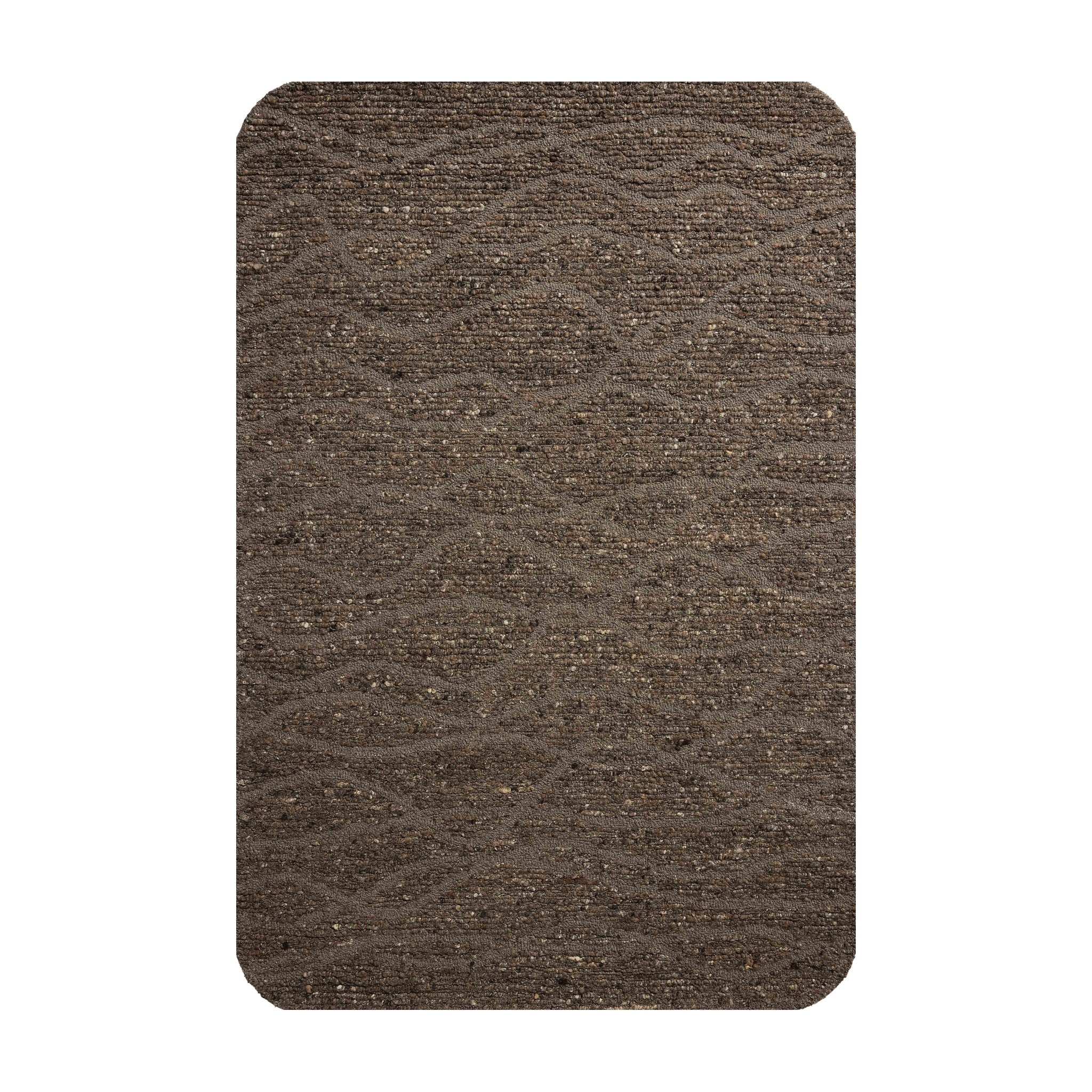 Loloi Otis Bark / Brown Rug RUGS - wool Loloi 18" x 18"