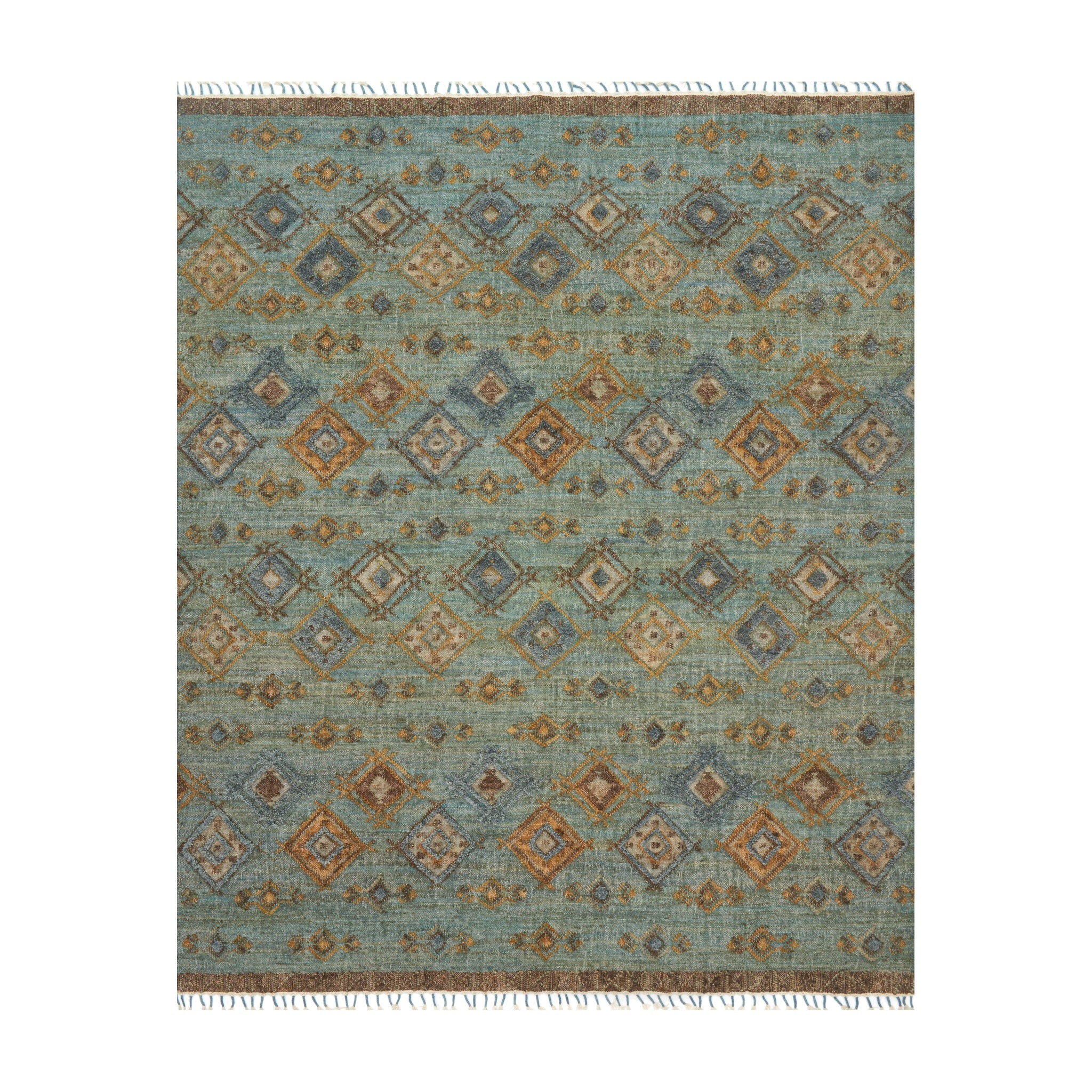 Loloi Owen Sea / Blue Rug RUGS - wool Loloi 18" x 18"