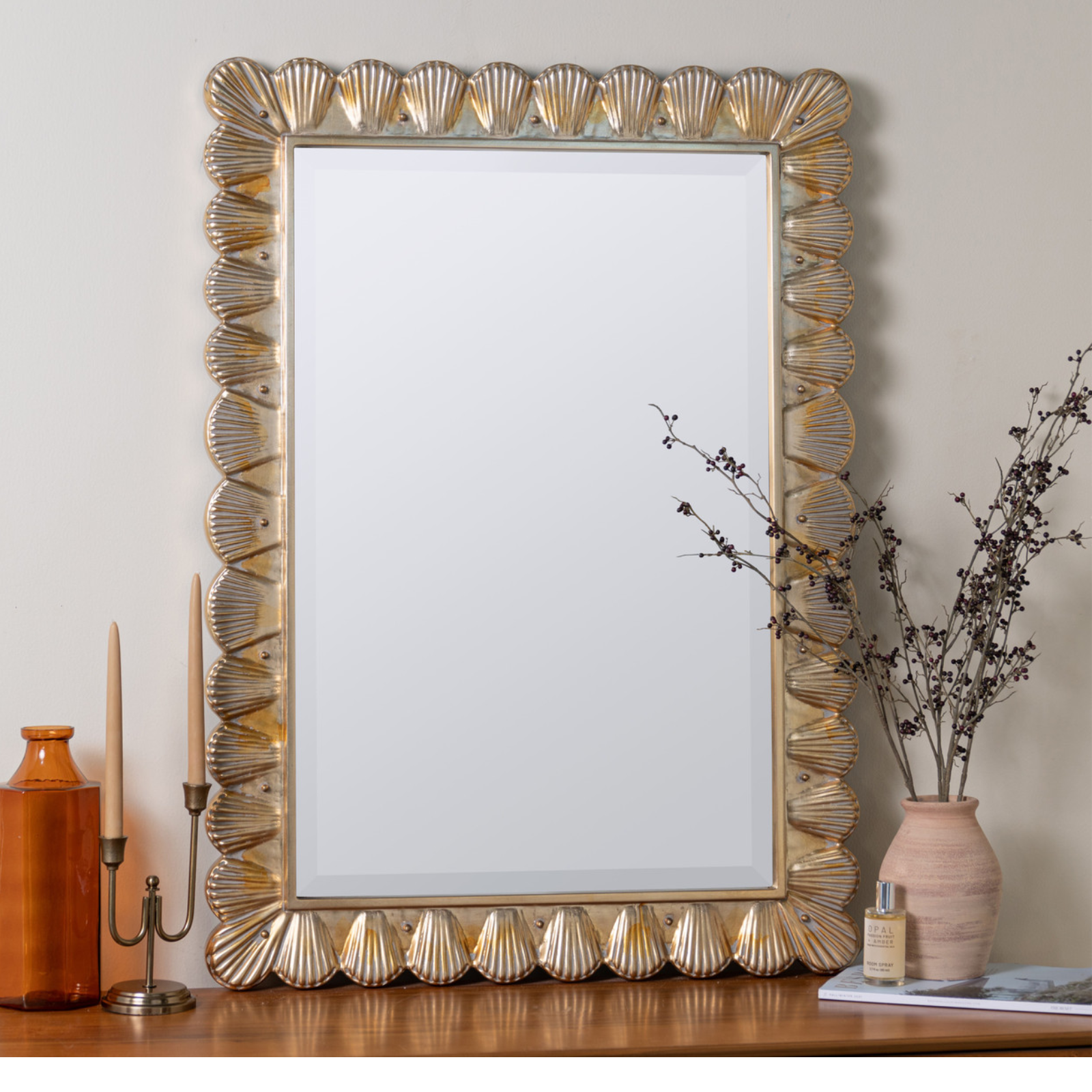 Francine Wall Mirror - Rug & Weave