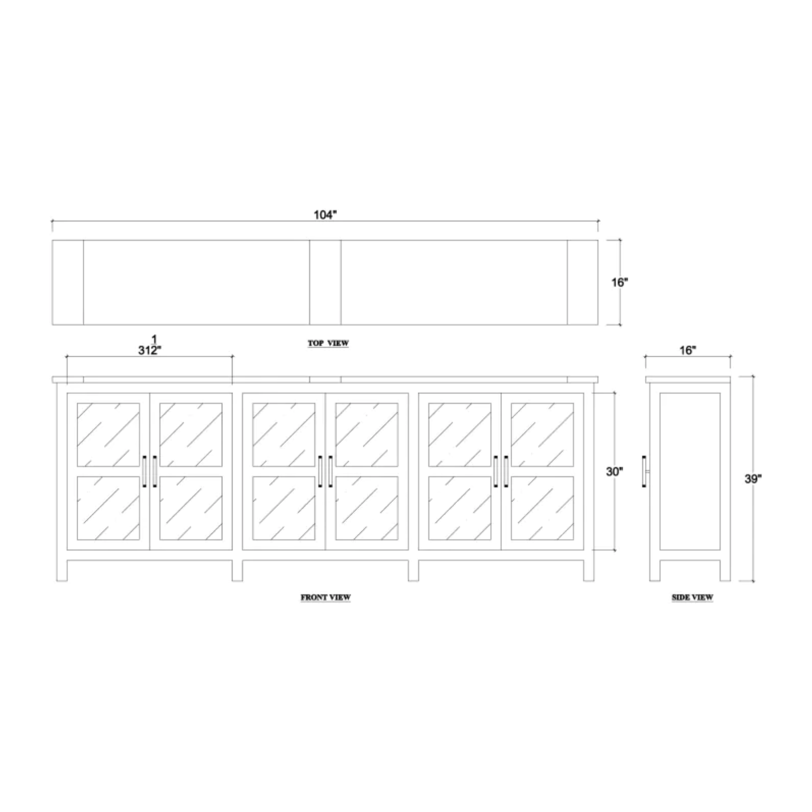 Mindy Sideboard - Rug & Weave