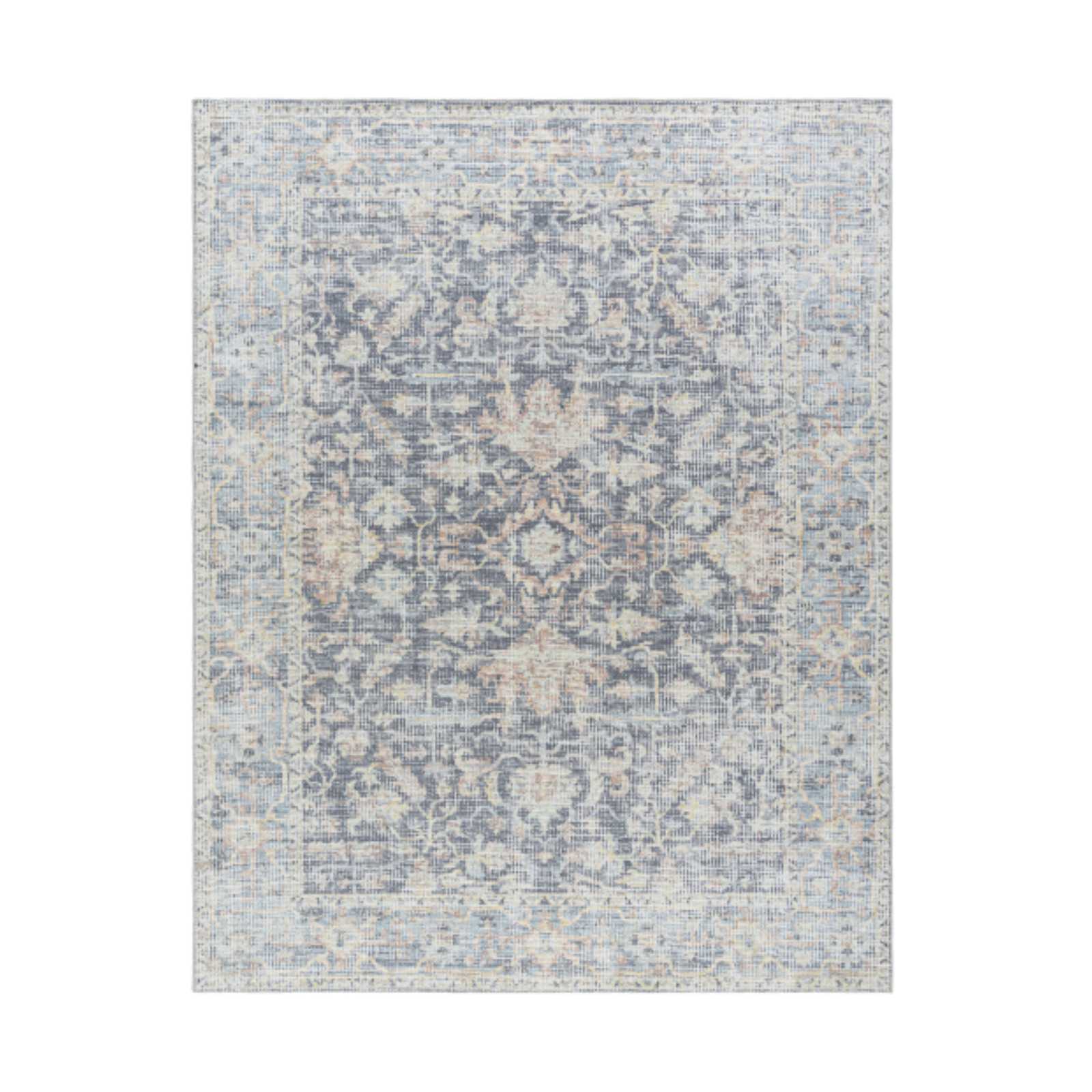 Olympic Slate / Multi Rug 0-RUGS - patterned Surya