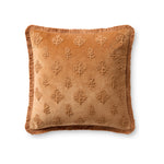 Chris Loves Julia x Loloi Darla Pillow Throw Pillows Loloi Clay 18x18 Cover Only