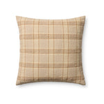 Amber Lewis x Loloi Golden Pillow Throw Pillows Loloi Natural / Multi 22" x 22" Cover Only