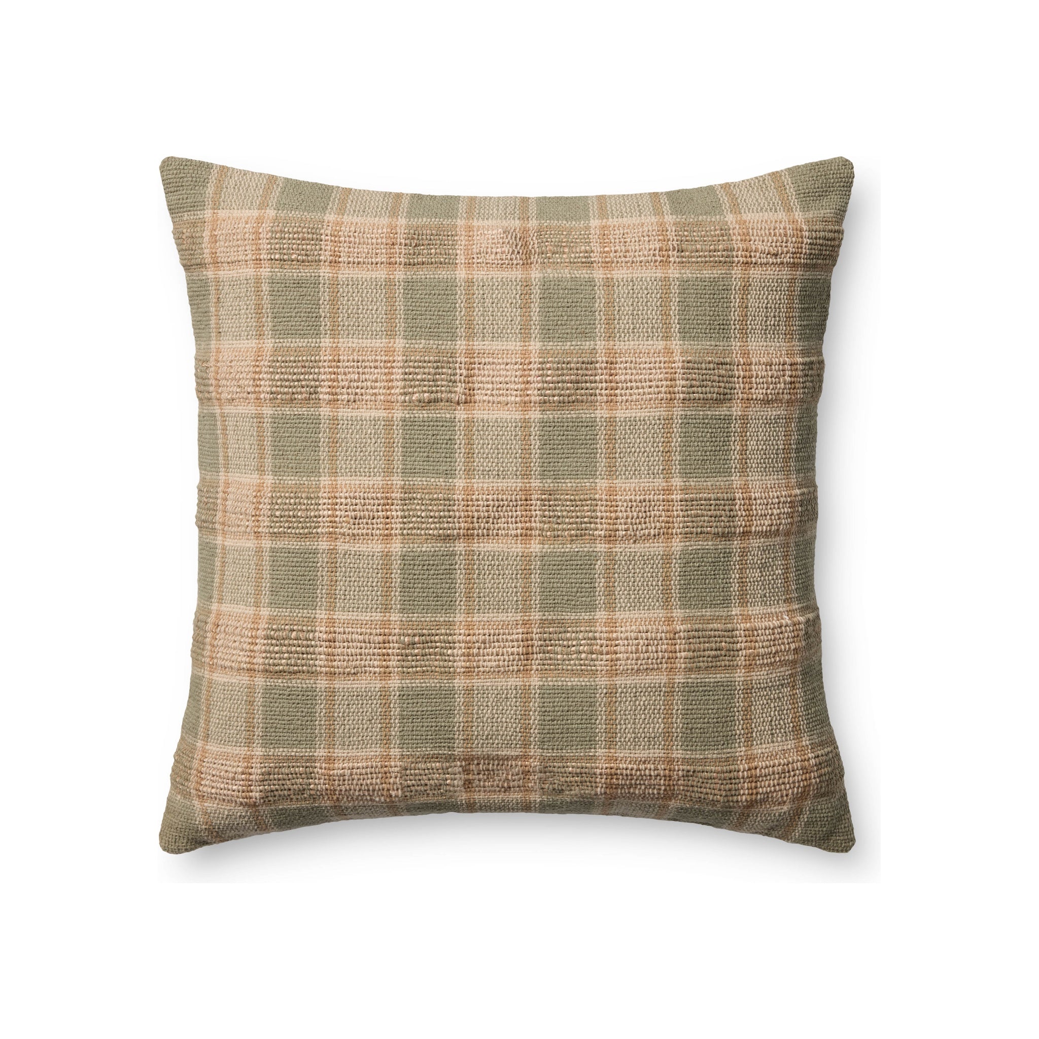 Amber Lewis x Loloi Golden Pillow Throw Pillows Loloi Olive / Multi 20" x 20" Cover Only