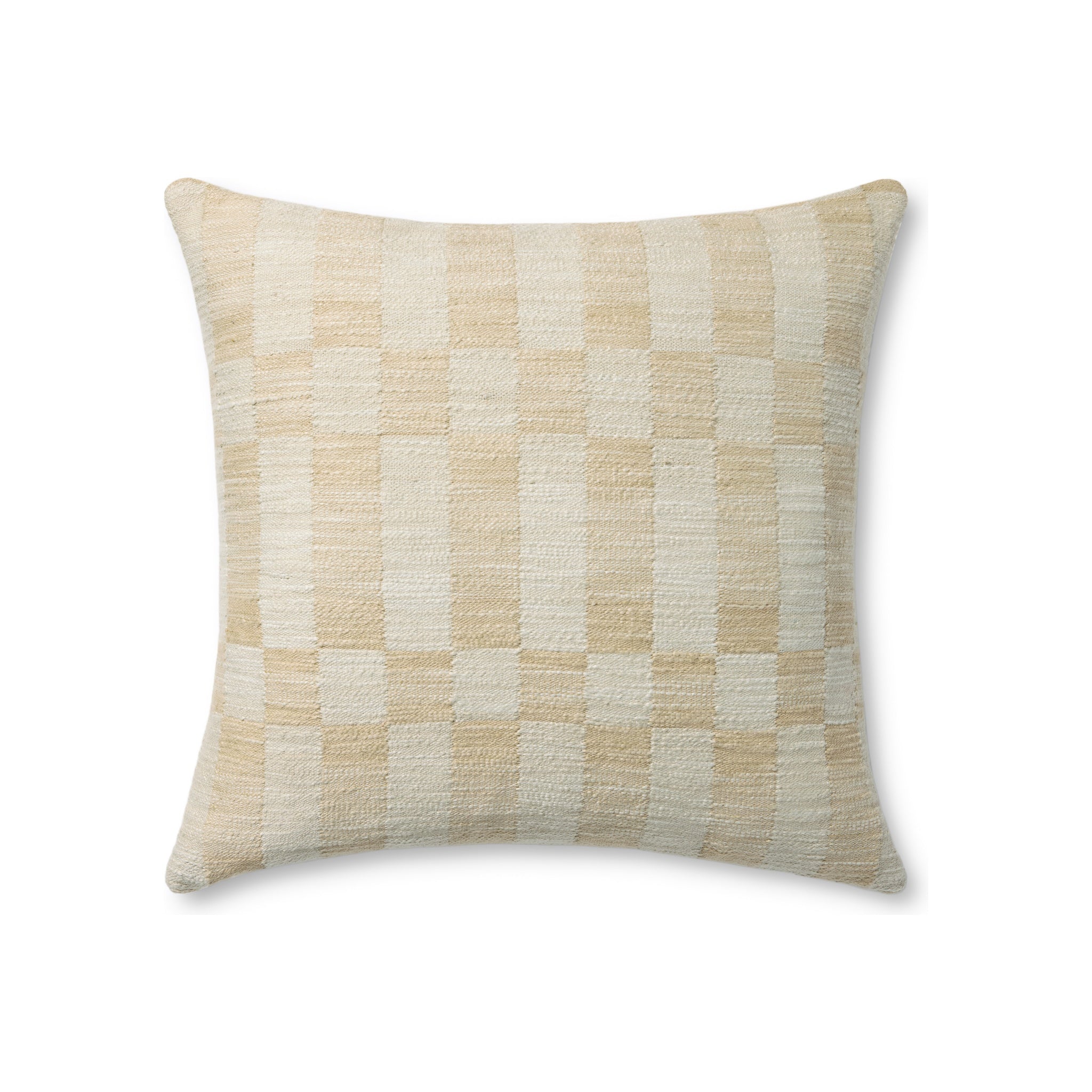 Amber Lewis x Loloi Adams Pillow Throw Pillows Loloi Sand / Ivory 18x18 Cover Only